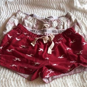 Hollister Flannel PJ Shorts Size XS